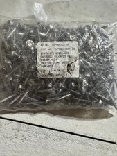250 Pcs #10-16 x 1-1/4 SS 410 Hardened Hex Washer Head Self-Drilling Screw New picture