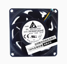 1PCS Delta 8038 8CM PFR0812DHE 12V 2.54A PWM High-Airflow Cooling Fan picture