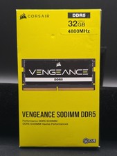 Corsair Vengeance 32GB DDR5 4800MHz C40 SODIMM CMSX32GX5M1A4800C40 
