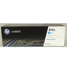 NEW Genuine Original HP 414A Cyan Toner Cartridge W2021A OPEN BOX SEALED TUB picture
