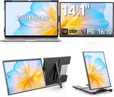 Used 14.1'' Laptop Screen Extender Portable Monitor FHD 1200P IPS for 14