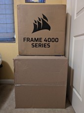 Corsair Frame 4000D  White with Full Tempered Glass and White/Oak Wood picture
