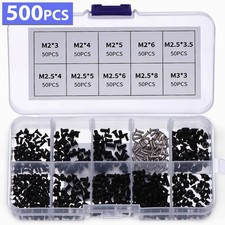 500Pcs Laptop Computer Screws Kit Set For HP Dell Lenovo Sony Toshiba SAMSUNG zz picture