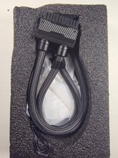 UNIFAS ARGB 24-Pin PSU Extension Cable, Unified Dual-Tube, Black | 16AWG picture