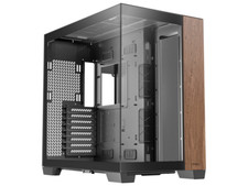 Antec C8 Wood Black Steel + Plastic + Glass E-ATX Full Tower Case Computer CaseA picture