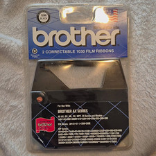Brother 1230/1030 Black Correctable Film Ribbon Cartridge for AX EM WP Series picture