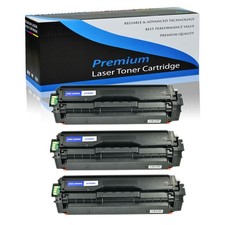 3PK Black CLT-K504S 504 Toner Cartridge for Samsung CLX-4195FW Xpress SL-C1860FW picture