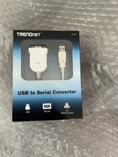 TRENDnet TU-S9 USB to Serial Converter USB 1.1 to RS-232 Male DB9 Serial Cable picture