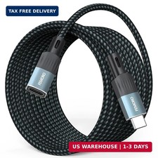 USB C Extension Cable 15Ft Long, 10Gbps Data Transfer/60W Charging/4K@60Hz USBC picture