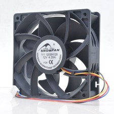 1PC SNOWFAN Y-Y12038H12B 12V 4.35A 12038 Ant 6000 rpm violent cooling fan picture