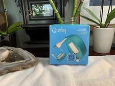Quirky Powercurl POP Power Cord Wrap Organizer Apple MacBook Air Laptop - Teal picture