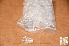 Lot of 50 Pcs Cat6 Cat6A Cat7 Strain Boot, RJ45 Network Plug Clear Boots /Cover picture