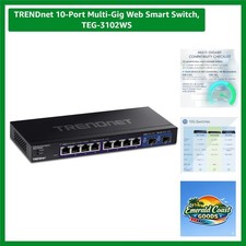 TEG-3102WS 10-Port Ethernet Switch - Web Smart Management & Lifetime picture