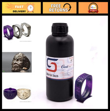 3D Printer Castable Resin for Jewelry Making - Purple, 1kg, High Precision picture