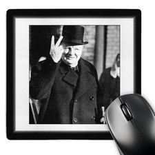 3dRose, Vintage Photo Of Winston Churchill.jpg, Mouse Pad picture