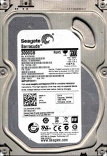 ST3000DM001 P/N: 1CH166-501 F/W: CC24 WU W1F 04/2013 Seagate 3TB picture