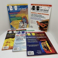 LOT of 5 C/C++ Users Journal NEWSSTAND (No Label) & LIKE NEW picture