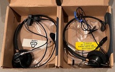 Lot of 2 Poly EncorePro HW510V Monaural Voice Tube Headset picture