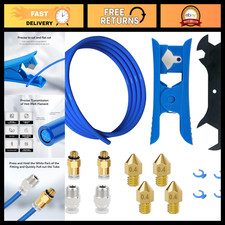 High-Performance Bowden Tubing 1M, 1.75MM Filament, PC4-M6 & PC4-M10 Fittings, B picture