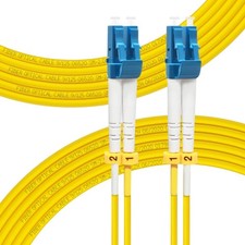 10M/33ft OS2 LC to LC Fiber Patch Cable | Length Options: 0.2m-200m, 1G/10GB ... picture
