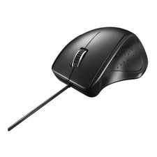BUFFALO wired laser 5-button mouse black BSMLU308BK picture