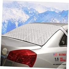 Pack-1 Rear Windshield Snow Cover, Back Window Frost Cover Offers Complete picture