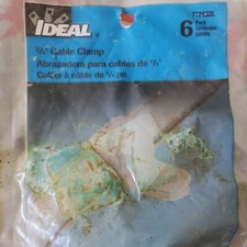 Ideal ~ NYLON cable clamp NATURAL (P-clamp) 3/4