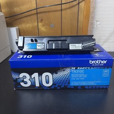 Brother 310 TN310C Cyan Standard Yield Color Toner Cartridge 1500 picture