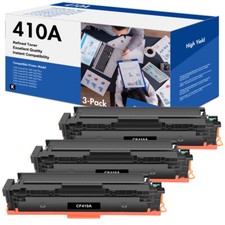 3PK CF410A 410A Black Toner Fits HP LaserJet Pro MFP M477fnw M477fdw M477fdn picture