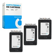 OSI 3-Pack Compatible 68e Ink Cartridge Black for HP ENVY 6155e 6555e picture