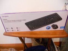 Targus KM610 Wireless Keyboard and Mouse Combo Black - AKM610BT NEW SEALED picture
