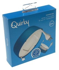 Quirky Powercurl Power Cord Wrap Teal Macbook Air Tangle Free Neat Portable picture