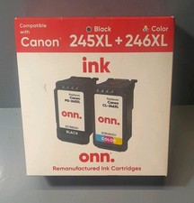 onn. For Canon printer ink 245xl 246xl black And color New Sealed picture