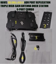 Havis DS-DELL-412-3 Adv Port Replication Triple High-Gain Antenna Dock Station A picture