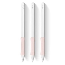 3 Pack Pink iPencil Grips Case Cover Ergonomic Silicone Sleeve Holder  picture
