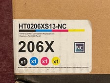 HaloFox HT0206XS13-NC 206X Compatible Color Printer Toner NO BLACK READ picture