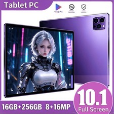 10.1 inch Tablet RAM 16GB +256GB ROM Portable PC Laptop 8000mAh Support TF Card picture