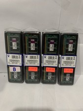 Kingston RAM 1GB DDR1 PC2100 DDR-266 184-Pin DIMM KVR266X64C25/1G (LOT OF 4) picture