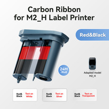 NIIMBOT Compatible M2 Labeling Ribbon Replacement Only for M2（Blue） picture