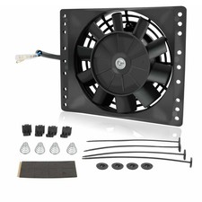 6'' Push Pull Electric Cooling Fan 650CFM Radiator Oil Cooler Kit Universal picture
