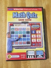 Lakeshore Interactive Math Quiz Game Show: Grades 1-3 Teaching CD-ROM New Sealed picture