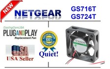 1x Quiet Replacement Fan for Netgear GS716T GS724T GS724Tv2 picture