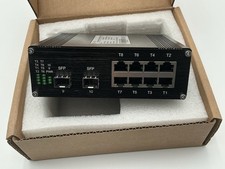 8 Port POE Ethernet Industrial Switch Half/Full Duplex 1000Mbps Full Duplex picture