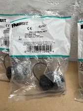 Panduit IAEBHC5E IndustrialNet Bulkhead RJ45 Coupler w/ Protective Cap *NEW* picture