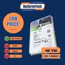 ST18000NM005J Seagate Exos X18 18TB 7.2K SAS 12Gb/s 3.5in 512E/4KN HDD picture