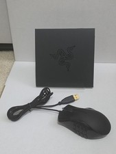 RARE Razer Naga Molten Special Edition MMO Gaming Mouse 17-Button Super Clean picture