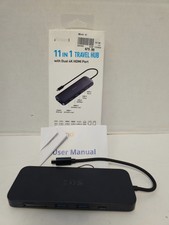 Inland 11 in 1 Travel Hub with Dual 4K HDMI Port picture