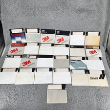 Vintage 5.25 -Inch Floppy Disk Lot of 25 Untested picture