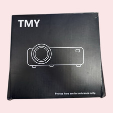 TMY 1080P Full HD Portable Mini Projector w/ Projector Screen picture
