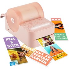 HP Sprocket Panorama Printer Plus Starter Roll Pink picture